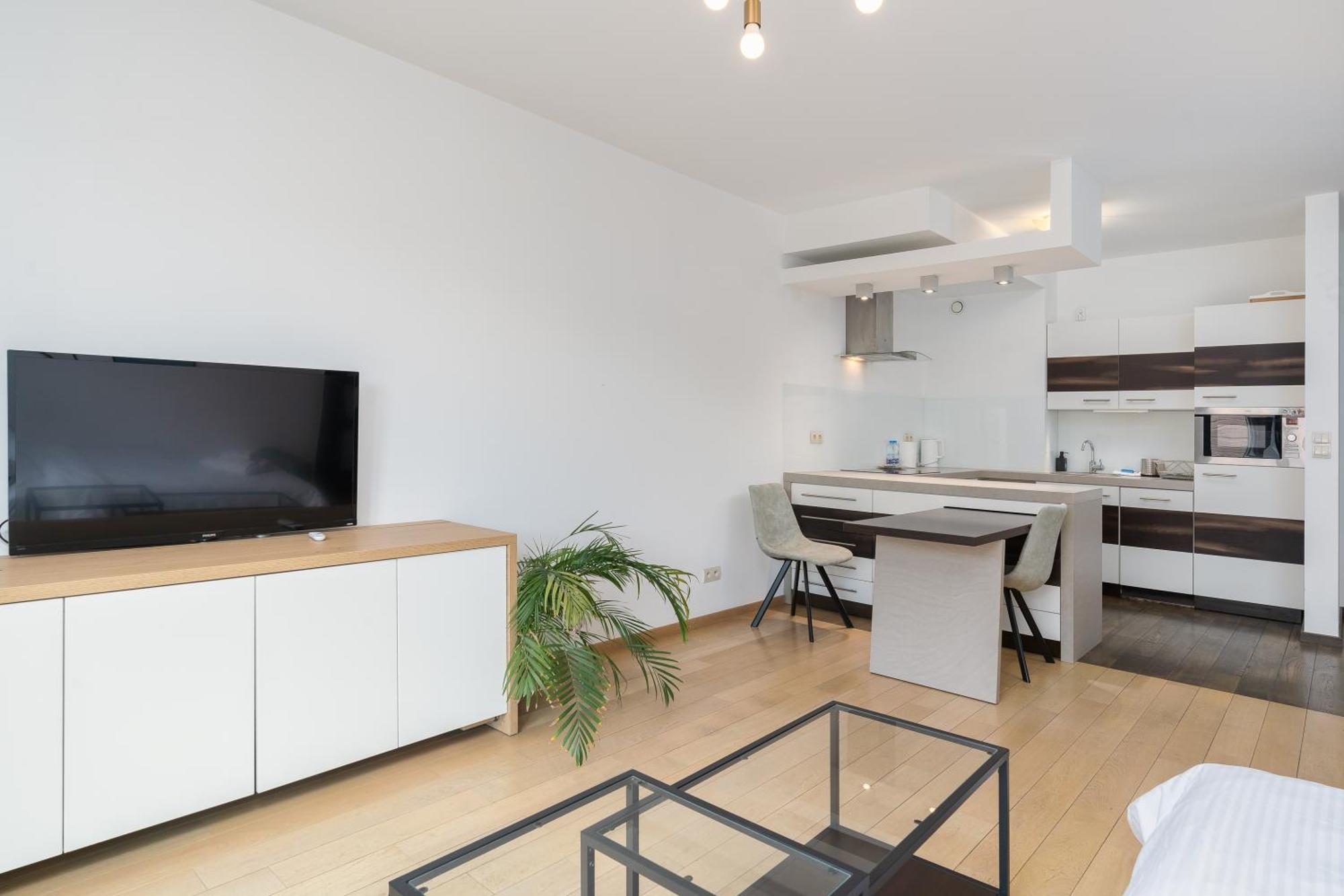 Angel City Cosy Apartment คราคูฟ ภายนอก รูปภาพ